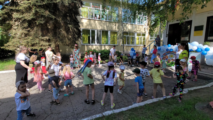 День защиты детей в нашем ДОУ. День защиты детей в нашем ДОУ.